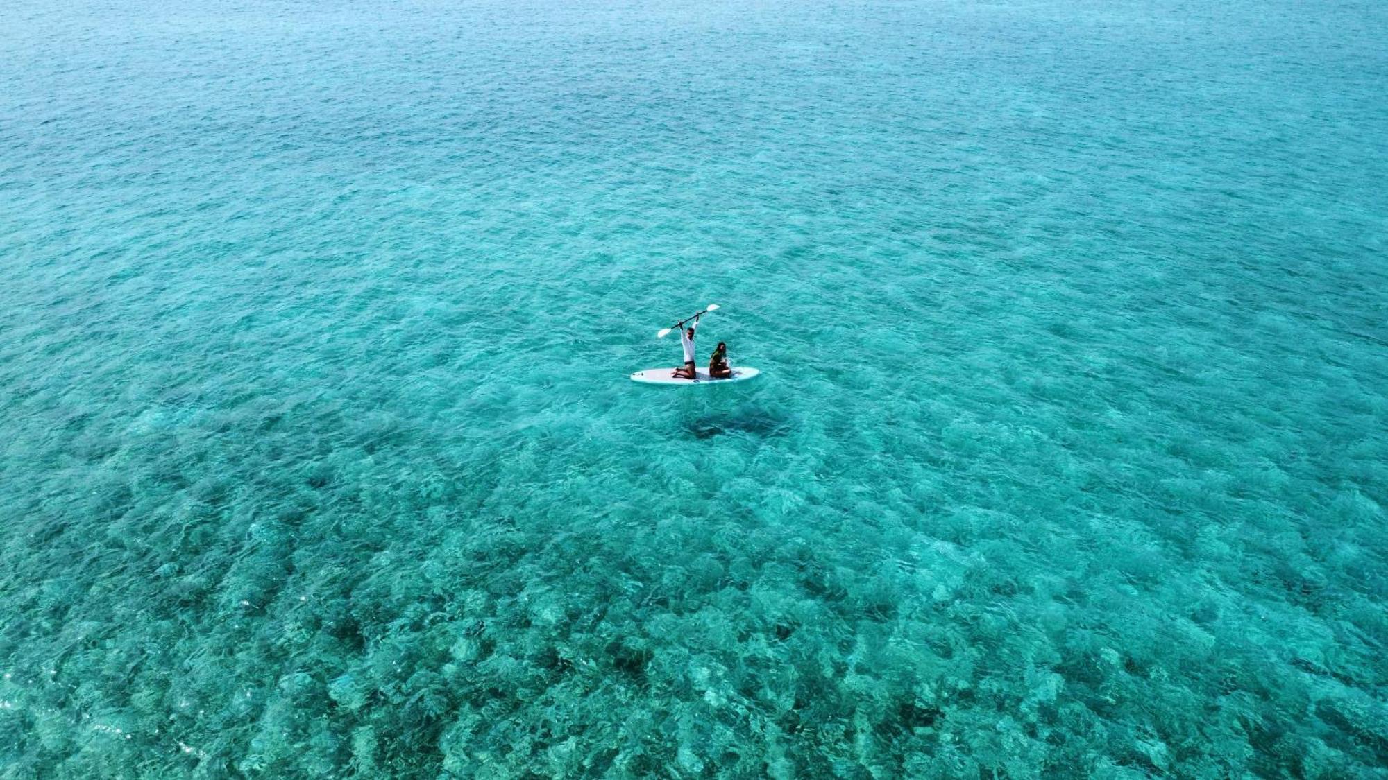 Blue Water Thoddoo Inn Номер фото